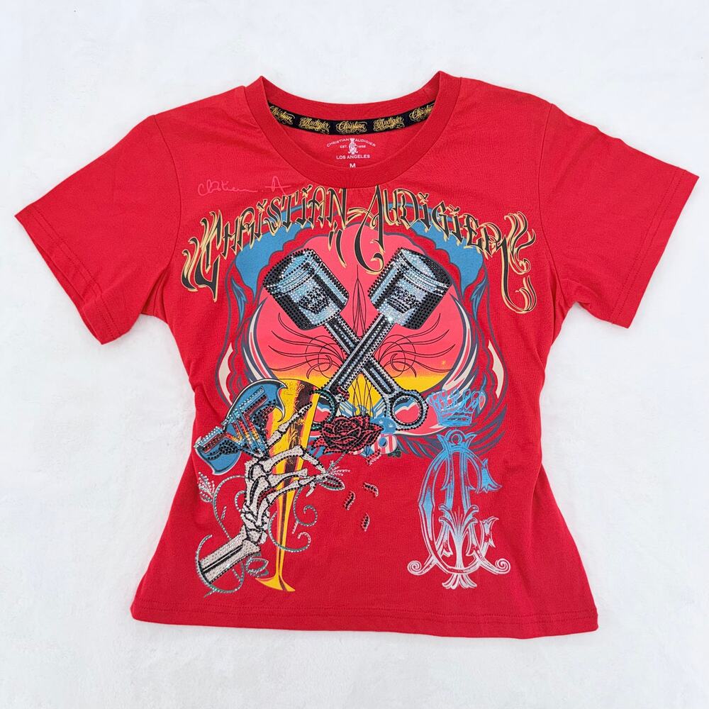 Christian Audigier T– Shirt (Size M)